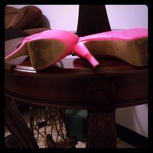 Pink heels